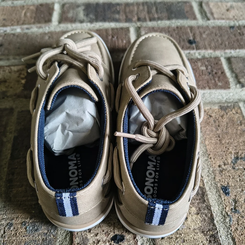 Sonoma Kids Tan Boat Shoes